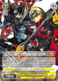 Ryuji as SKULL & Captain Kidd - Persona 5 - Weiss Schwarz card