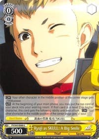 Ryuji as SKULL: A Big Smile - Persona 5 - Weiss Schwarz card