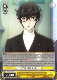 Protagonist: Leblanc's Troublesome Guest - Persona 5 - Weiss Schwarz card
