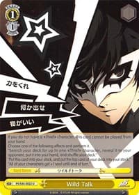 Wild Talk - Persona 5 - Weiss Schwarz card