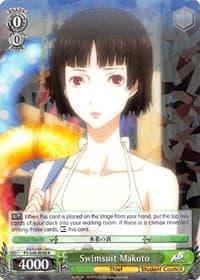 Swimsuit Makoto - Persona 5 - Weiss Schwarz card