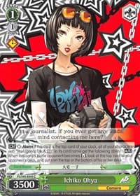 Ichiko Ohya - Persona 5 - Weiss Schwarz card
