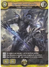 Hyperion, Sovereign Avatar - Gears of Apocalypse - Dragoborne card