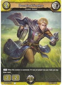 Determined Neophyte - Gears of Apocalypse - Dragoborne card
