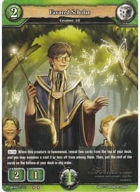 Favored Scholar - Gears of Apocalypse - Dragoborne card