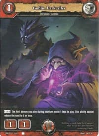 Goblin Darkcaller - Gears of Apocalypse - Dragoborne card