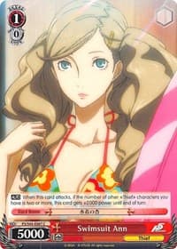 Swimsuit Ann - Persona 5 - Weiss Schwarz card