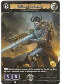 Hellbound Legionnaire - Gears of Apocalypse - Dragoborne card