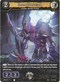 Seeker of Dark Truth - Gears of Apocalypse - Dragoborne card