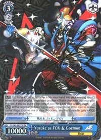 Yusuke as FOX & Goemon (SP) - Persona 5 - Weiss Schwarz card