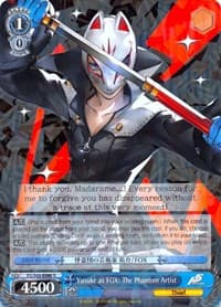 Yusuke as FOX: The Phantom Artist - Persona 5 - Weiss Schwarz card