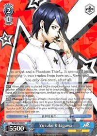 Yusuke Kitagawa - Persona 5 - Weiss Schwarz card