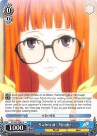 Swimsuit Futaba - Persona 5 - Weiss Schwarz card