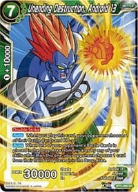 Unending Destruction, Android 13 - Cross Worlds - Dragon Ball Super: Masters card