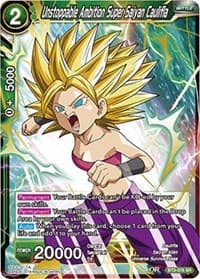 Unstoppable Ambition Super Saiyan Caulifla - Cross Worlds - Dragon Ball Super: Masters card