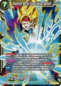 Desperate Warrior Super Saiyan Bardock - Cross Worlds - Dragon Ball Super: Masters card