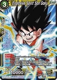 Explosive Spirit Son Goku - Cross Worlds - Dragon Ball Super: Masters card