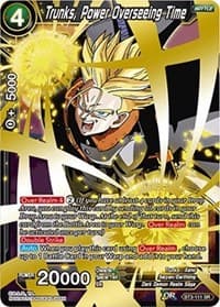 Trunks, Power Overseeing Time - Cross Worlds - Dragon Ball Super: Masters card