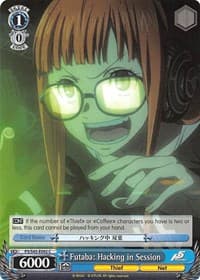 Futaba: Hacking in Session - Persona 5 - Weiss Schwarz card