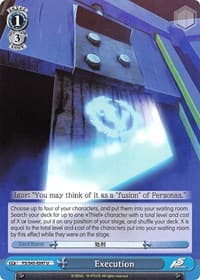 Execution - Persona 5 - Weiss Schwarz card