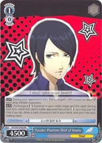 Yusuke: Phantom Thief of Hearts - Persona 5 - Weiss Schwarz card