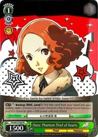 Haru: Phantom Thief of Hearts - Persona 5 - Weiss Schwarz card