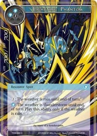 Lightning Phantom - The Time Spinning Witch - Force of Will card