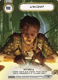 Tinker (Alternate Full Art) (Aurebesh Text) - SWD: Promo Cards - Star Wars: Destiny card