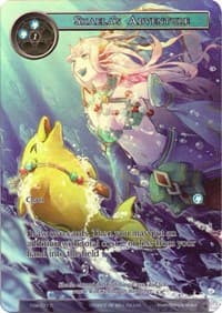 Shaela's Adventure (Full Art) - The Time Spinning Witch - Force of Will card