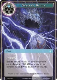 Shaela's Battle - The Time Spinning Witch - Force of Will card
