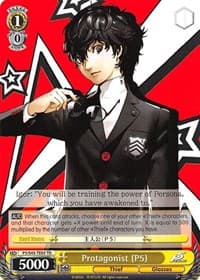 Protagonist (P5) - Persona 5 - Weiss Schwarz card