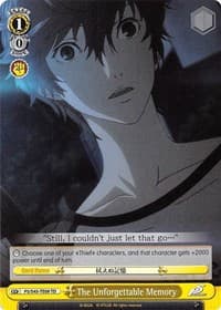 The Unforgettable Memory - Persona 5 - Weiss Schwarz card