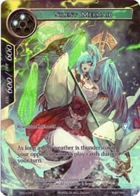 Silent Mermaid (Full Art) - The Time Spinning Witch - Force of Will card