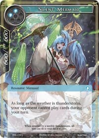 Silent Mermaid - The Time Spinning Witch - Force of Will card