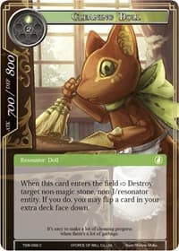 Cleaning Doll - The Time Spinning Witch - Force of Will card