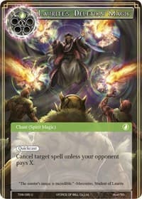 Laurite's Deletion Magic - The Time Spinning Witch - Force of Will card