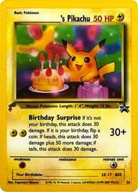 ______'s Pikachu - Pikachu World Collection Promos - Pokemon card