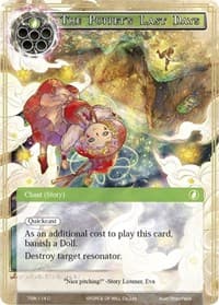 The Puppet's Last Days - The Time Spinning Witch - Force of Will card