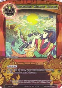 Unanswered Mermaid Prayers (Full Art) - The Time Spinning Witch - Force of Will card