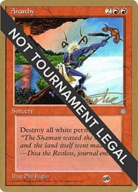 Anarchy - 1996 Mark Justice (ICE) (SB) - World Championship Decks - Magic: The Gathering card