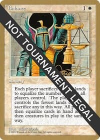 Balance - 1996 Mark Justice (4ED) - World Championship Decks - Magic: The Gathering card