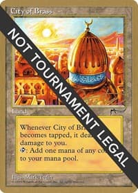 City of Brass - 1996 Mark Justice (ARN) - World Championship Decks - Magic: The Gathering card