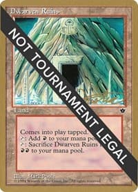 Dwarven Ruins - 1996 Mark Justice (FEM) - World Championship Decks - Magic: The Gathering card