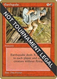 Earthquake - 1996 Mark Justice (4ED) - World Championship Decks - Magic: The Gathering card