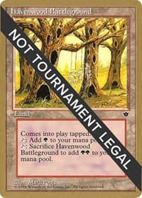Havenwood Battleground - 1996 Mark Justice (FEM) - World Championship Decks - Magic: The Gathering card