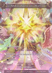 Magic Stone of Hope // Magic Stone of Despair (Full Art) - The Time Spinning Witch - Force of Will card