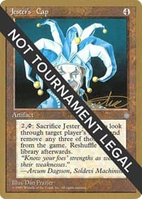 Jester's Cap - 1996 Mark Justice (ICE) - World Championship Decks - Magic: The Gathering card