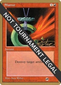 Shatter - 1996 Mark Justice (4ED) (SB) - World Championship Decks - Magic: The Gathering card