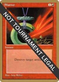 Shatter - 1996 Mark Justice (4ED) - World Championship Decks - Magic: The Gathering card