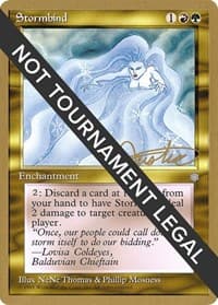 Stormbind - 1996 Mark Justice (ICE) - World Championship Decks - Magic: The Gathering card